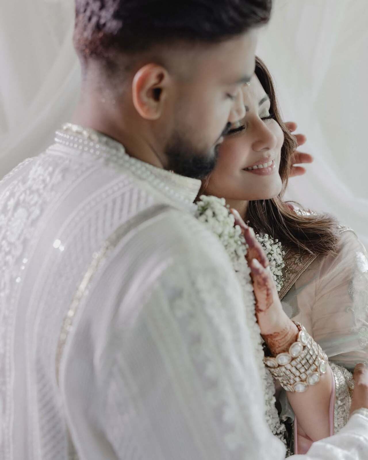 Announcing their sacred union, Hina and Rocky in a joint Instagram post wrote, 